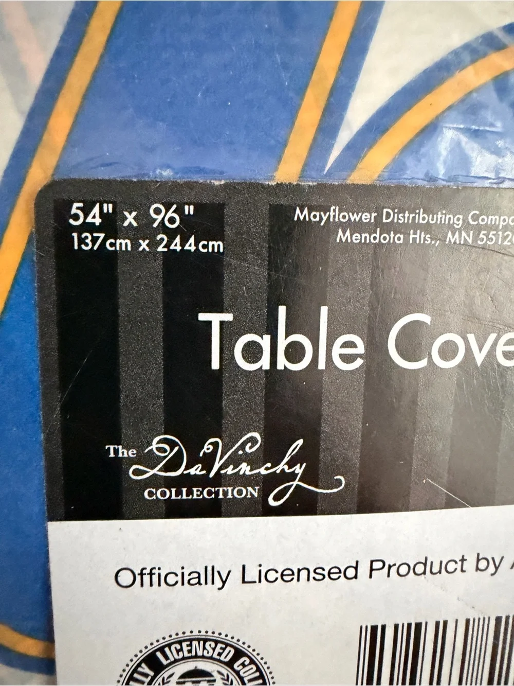 Lot of 4 UCLA Bruins Disposable Tablecloths